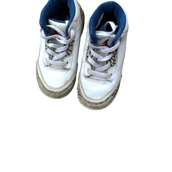 RARE 2010 Air Jordan 3 Retro True Blue Size 8C - Picture 6 of 11